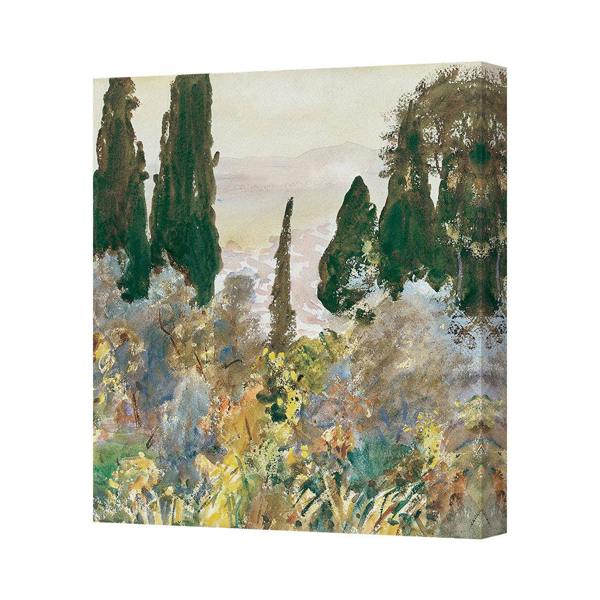 Benjamin Tate Design Contemporary Landscape Canvas Art Print On Deep Wooden Frame Handmade UK