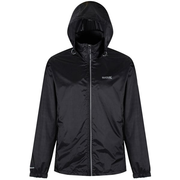 Regatta Men's Lyle IV Waterproof Hooded Jacket - Black