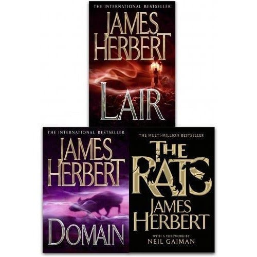 James Herbert  The Rats Trilogy Collection 3 Books Set - books 4 people