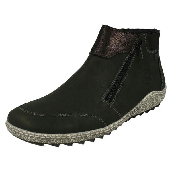 Rieker Ladies Rieker Warm Lined Rieker-Tex Ankle Boots L7551