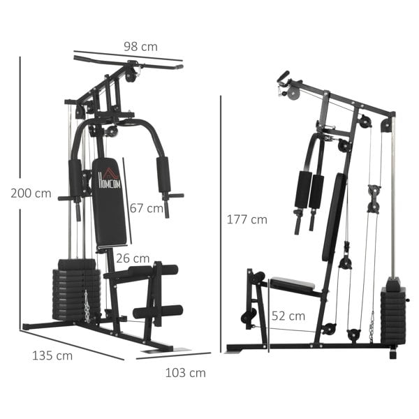 Multi-Exercise Gym Station