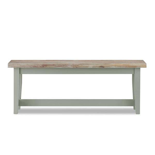 Statement Furniture Florence Bench Wooden Dining Table Seat 120cm Long