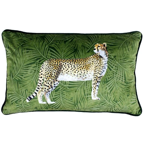 Riva Home Cheetah Forest Cushion Cover - Green - 