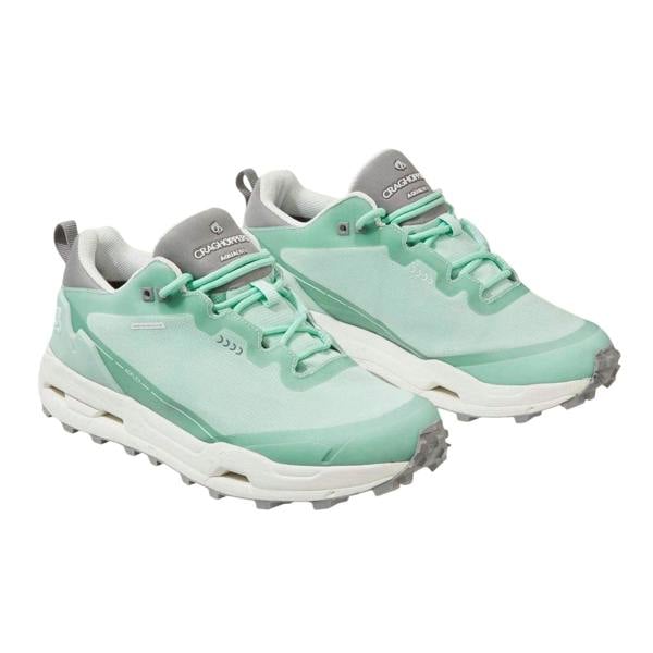 Craghoppers Womens/Ladies Adflex Lace Up Flat Trainers - Pool/White - 