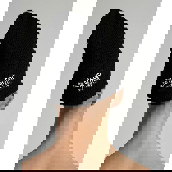 Dsquared ICON Beanie Hat   in  Black