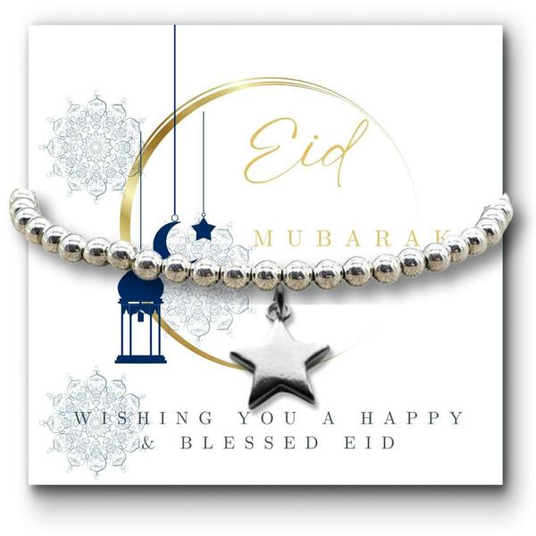 Aye Do Gifts Eid Mubarak Star Bracelet
