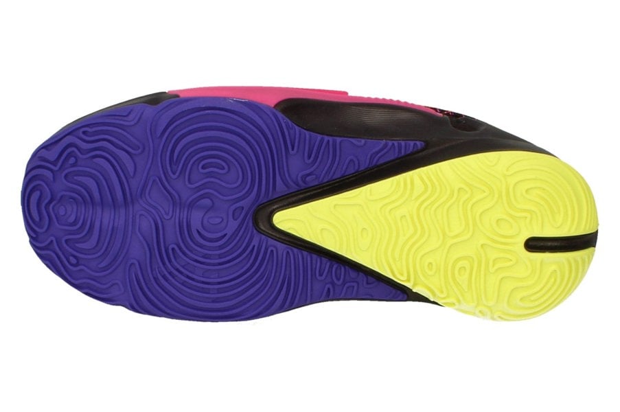 Nike Freak 3 GS Basketball Trainers Db4158  500 - Cave Purple Lemon Twist 500 - Photo 4