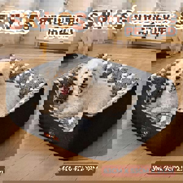 Skylos Orthopedic Pet Bed Dog Mattress Non-Slip for Small Dogs Durable Corduroy