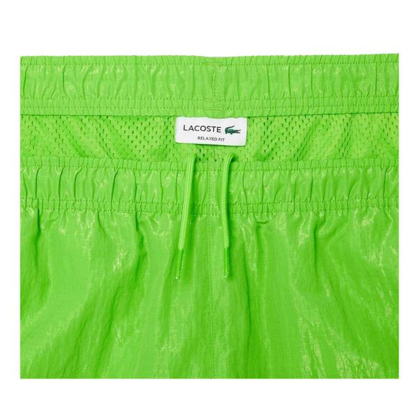 Lacoste Mens Woven Tracksuit Bottoms - Lime Green - 