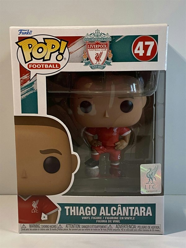 thiago alcantara funko vinyl figure 57863 boxed