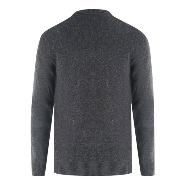 Lyle & Scott lambswool Knitted Sweater - Dark Grey