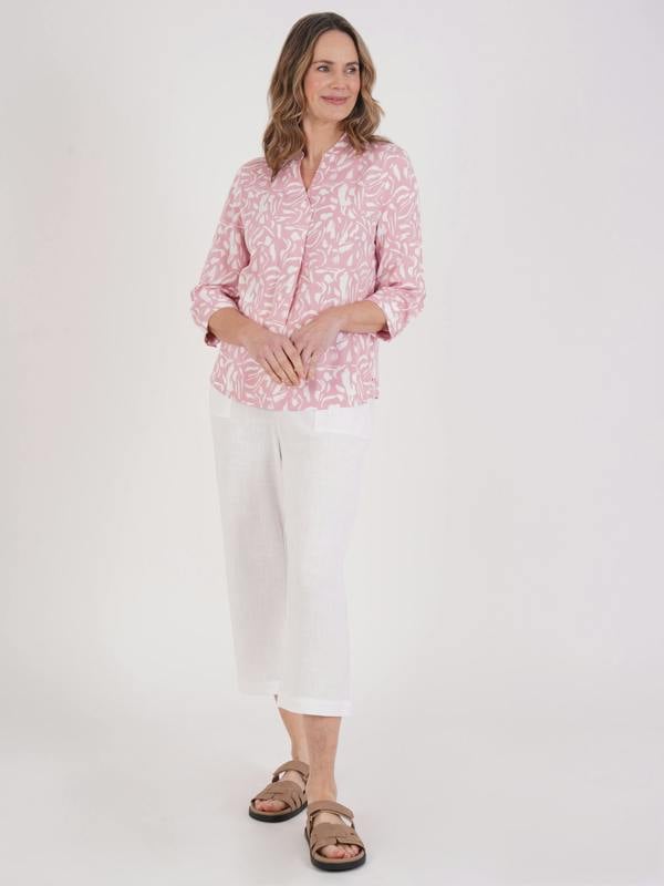 TIGI Notch Neck Squiggle Top