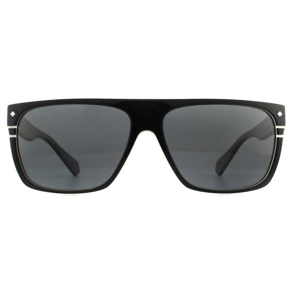 Polaroid Sunglasses PLD 6086/S/X 9HT M9 Black Ivory Grey Polarized