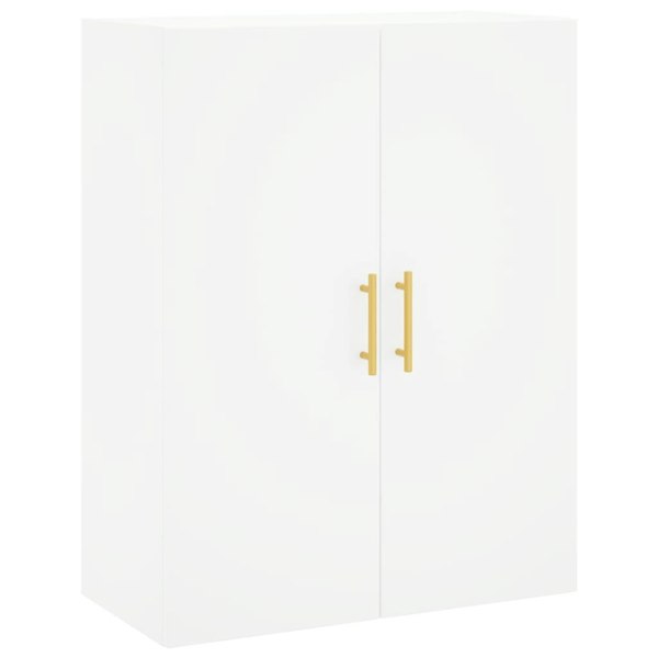 Berkfield Highboard White 69.5x34x180 cm Engineered Wood