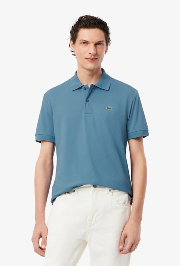 Lacoste Men's Classic Fit L.12.12 LIGHT Polo Shirt - Blue