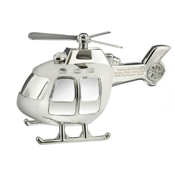 Personalised Memento Company Personalised Helicopter Money Box