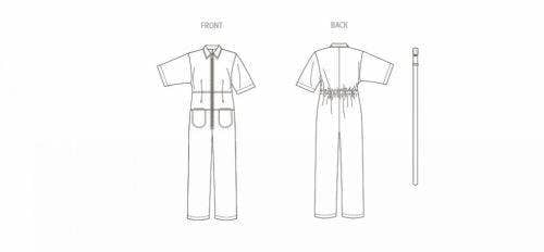 Vogue Sewing Pattern 1994, Jumpsuits for Women, AA (XS-S-M) - Intermediate
