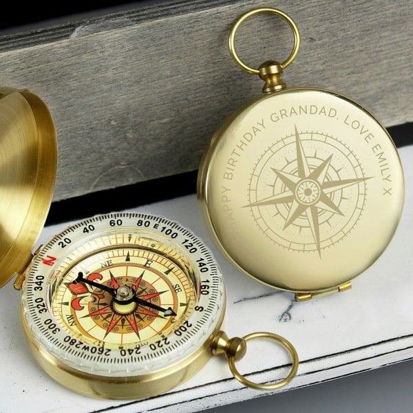 Personalised Memento Company Personalised Keepsake Compass
