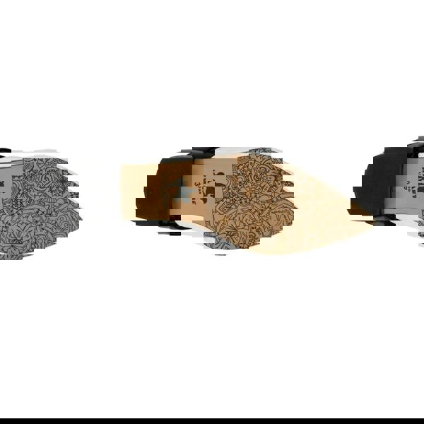 Embassy London Lim - Black & Cream - Women's cutout leather lace up slingback