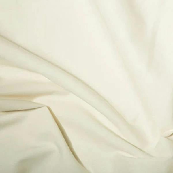 Minerva Core Range Premium Polycotton Dressmaking Fabric per metre, 112.5cm / 44" Wide - Cream