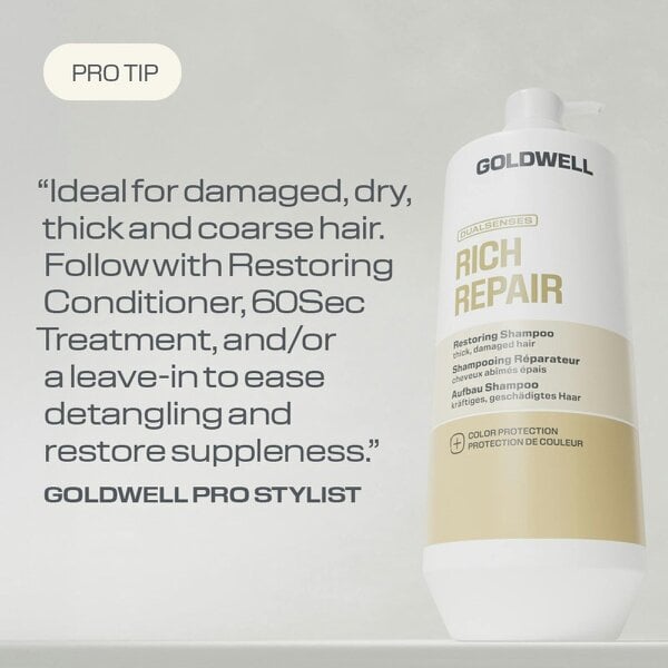 Goldwell Goldwell Dualsenses Rich Repair Restoring Shampoo 1000ml 1000 ml