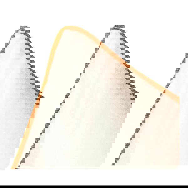 Furn Meridian Velvet Cushion Cover - Ecru/Ginger - 