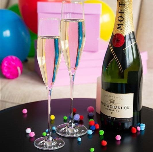 Diamante Grace Champagne Flutes - Set of 2