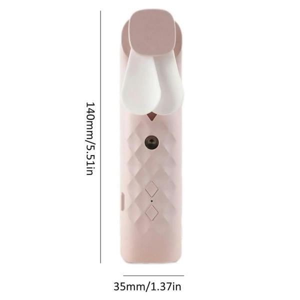 Pink Nano Mist Face Fan & Spray - USB chargable - Bobobiy