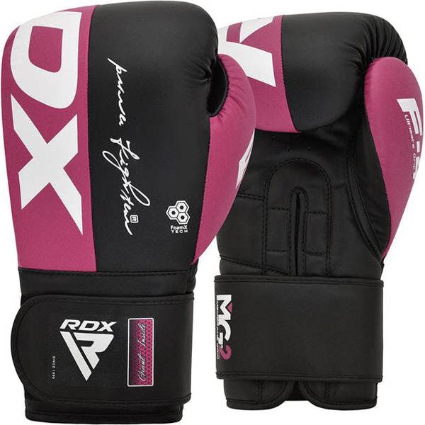 RDX Sports BOXING GLOVES REX F4 PINK/BLACK