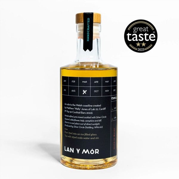 Silver Circle Distillery Lan Y Môr - 50cl