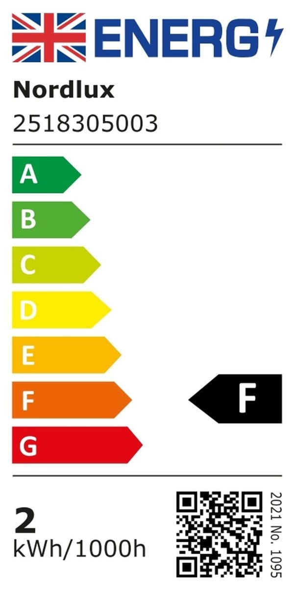 Nordlux Elmer Solar | Battery light | Black