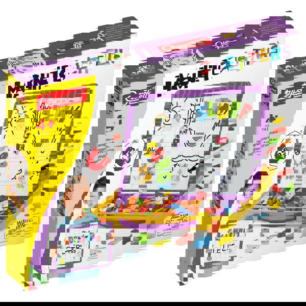 Quercetti Magnetic Letters - 58 Pieces