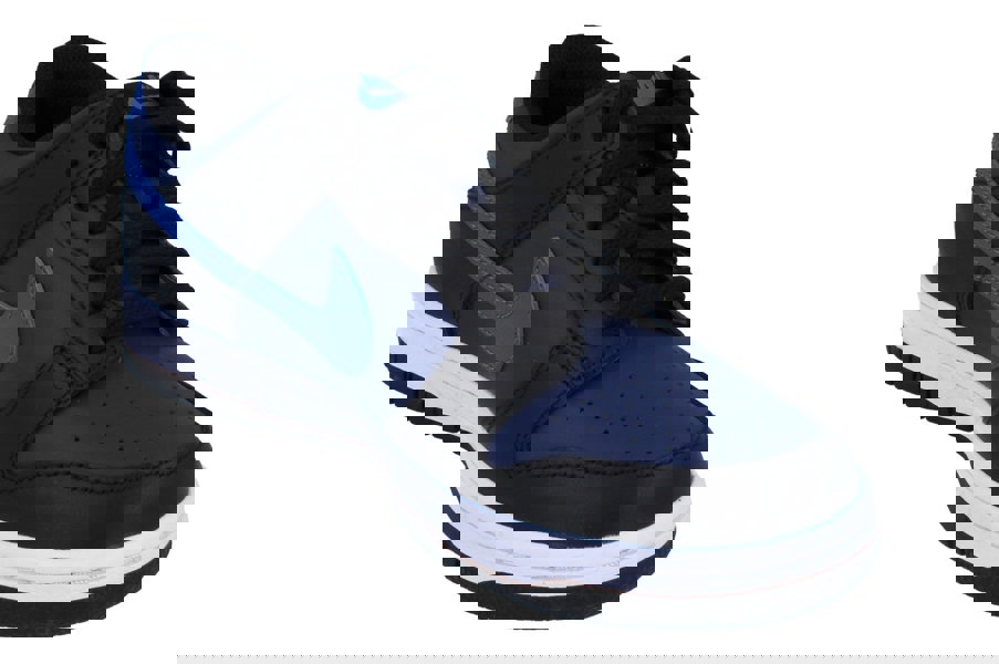 Nike Dunk Low GS Trainers Dh9765  402 - Midnight Navy Game Royal Black 402 - Photo 3