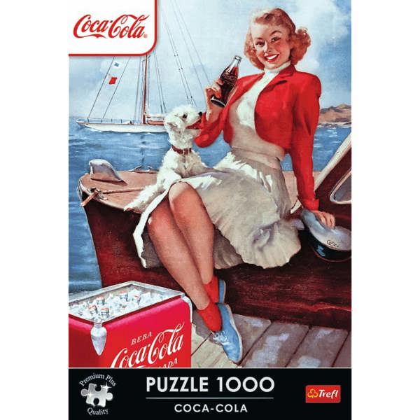 Trefl Coca-Cola: Break Time 1000 Piece Puzzle