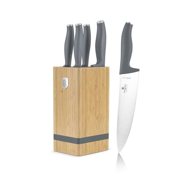 Berlinger Haus BH2969 6-Piece Knife Set with Bamboo Stand