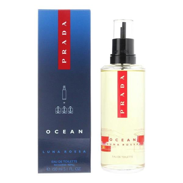 Prada Luna Rossa Ocean Eau de Toilette 150ml Refill for Him