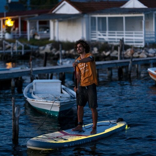 Aqua Marina Blaze 10'4" TPU Inflatable Paddleboard with Advanced Illumination System