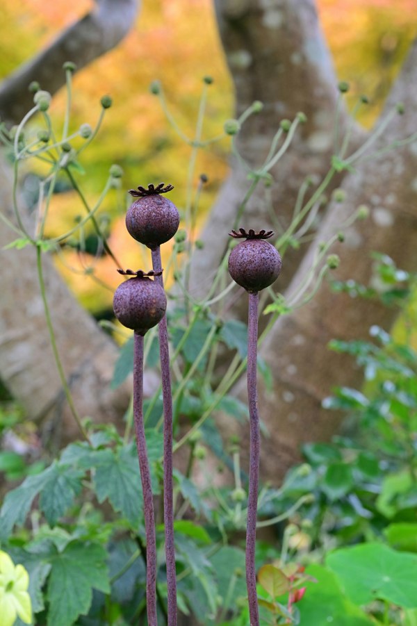 flower garden ornament stakes