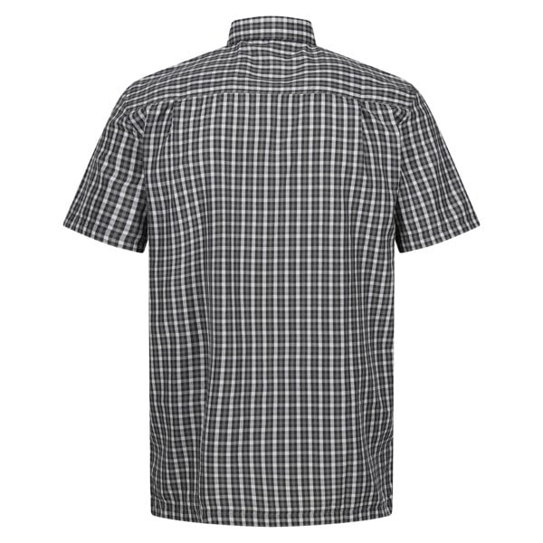 Regatta Mens Kalambo VIII Checked Shirt - Agave Green/Ash