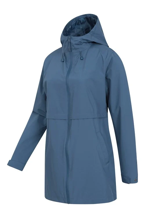 Mountain Warehouse Womens/Ladies Hilltop II Waterproof Jacket - Blue