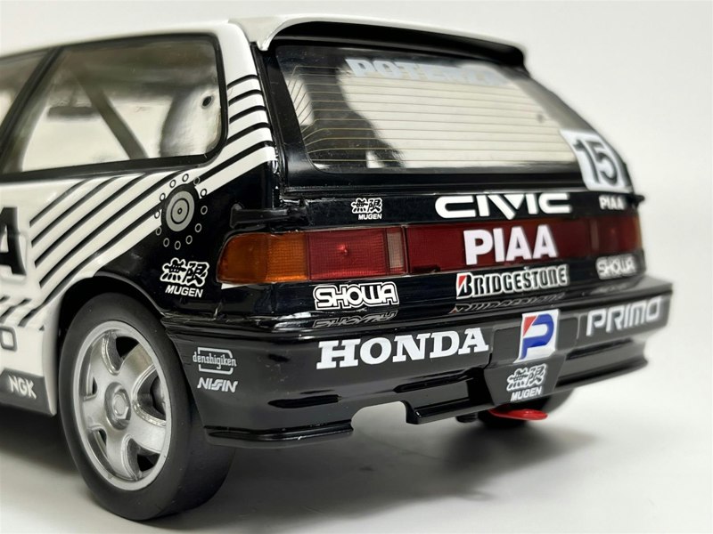 Triple9 Honda Civic EF-9 #15 PIAA 1991 1:18 Scale Triple 9 1800102