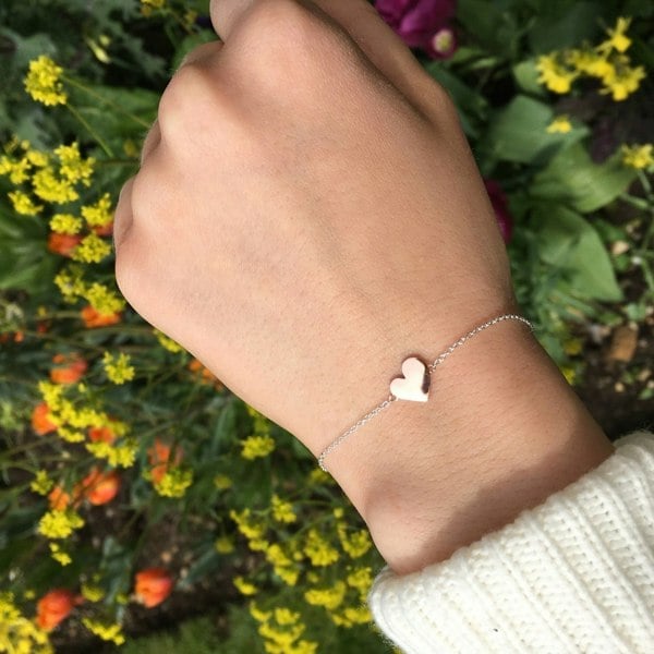 Slider Heart Bracelet