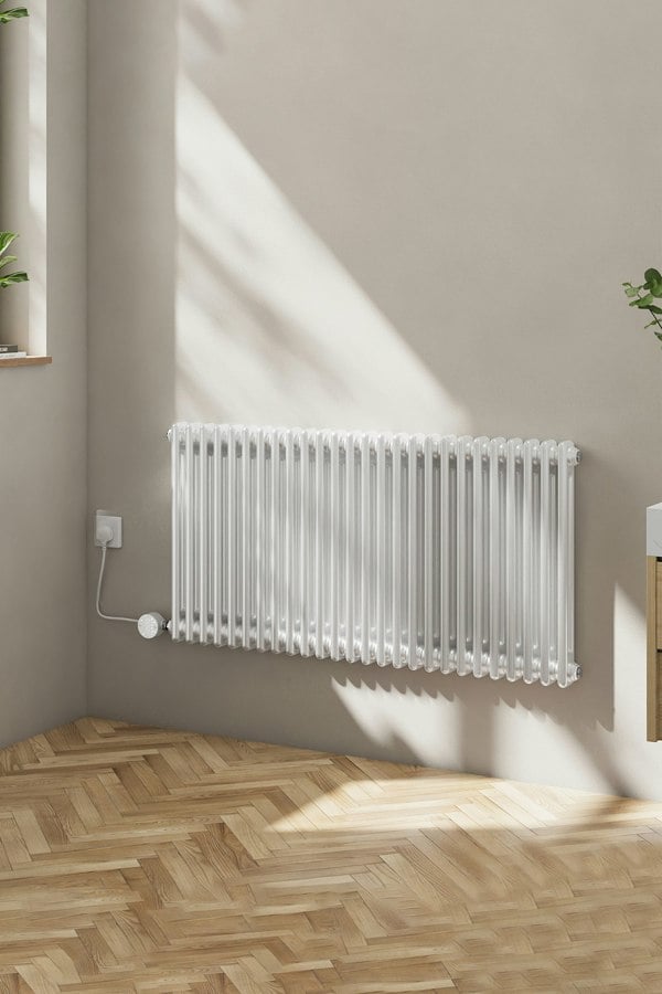 Living and Home 1200W Electric Radiator WiFi Wall Mounted 101cm x 60cm - White