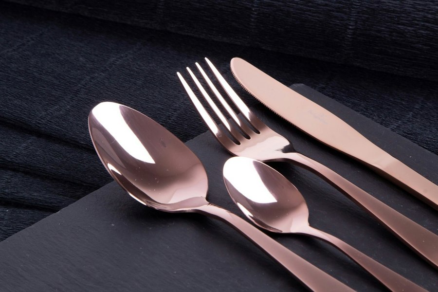 Berlinger Haus 24-Piece Cutlery Set Berlinger Haus BH-2623 Mirror Rose Gold