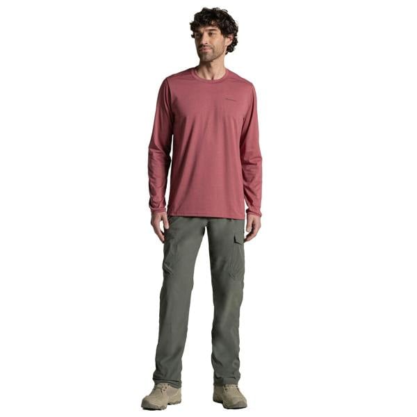Craghoppers Mens Abel Nosilife Long-Sleeved T-Shirt - Atlas Red - 