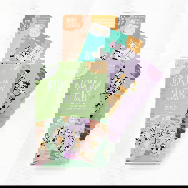 Myga Kids Yoga Cards – 52 Illustrated Yoga & Mindfulness Cards