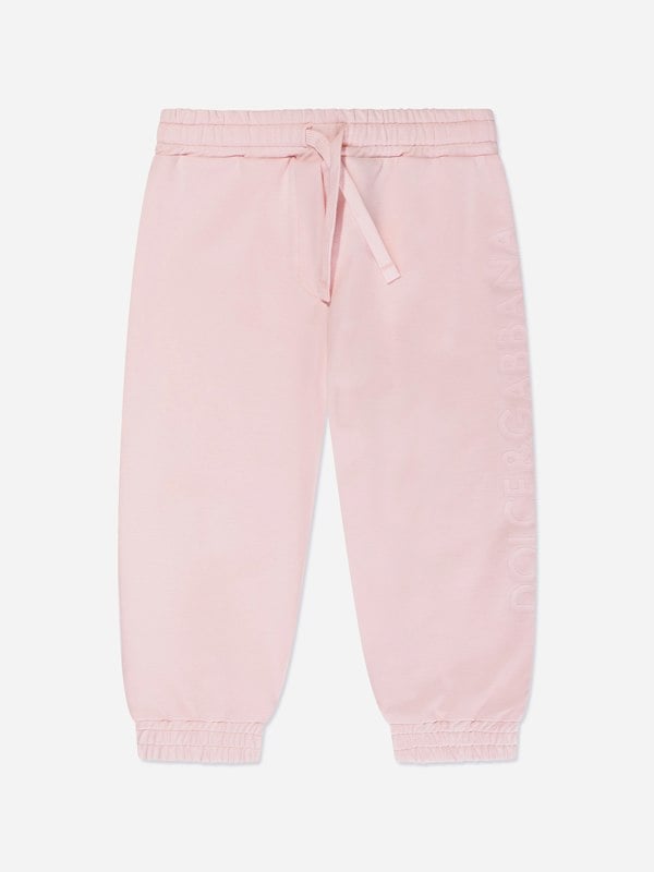 Dolce & Gabbana Kids Dolce & Gabbana Baby Girls Joggers in Pink