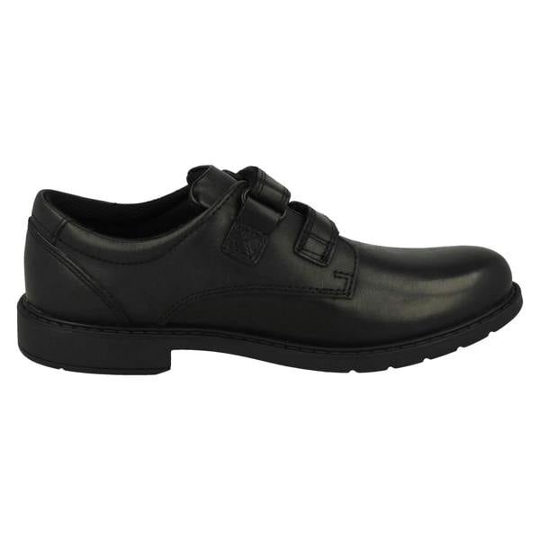 Clarks Boys Clarks Formal Hook & Loop School Shoes Scala Pace