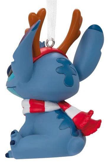 Hallmark Disney Lilo & Stitch - Festive Stitch with Scarf Christmas Tree Ornament