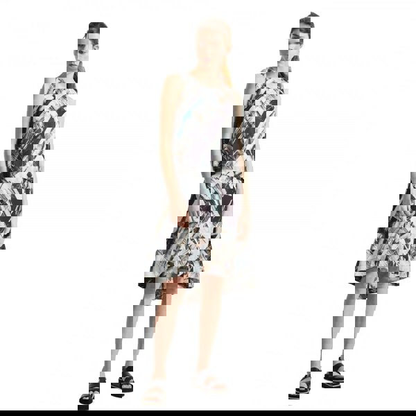 Great Plains Pastel Paint Layered Womens Dress